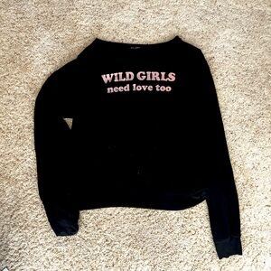 Wildfox Wild Girls Need Love Sweater